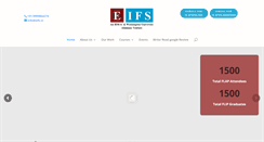 Desktop Screenshot of eifs.in